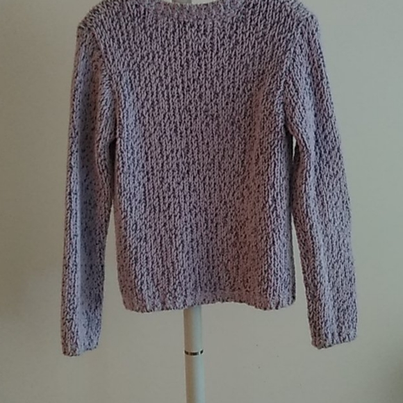 Lilac Cable Knit Sonoma Sweater - Picture 2 of 4